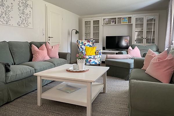 Ferienwohnung Claas: Wohnbereich