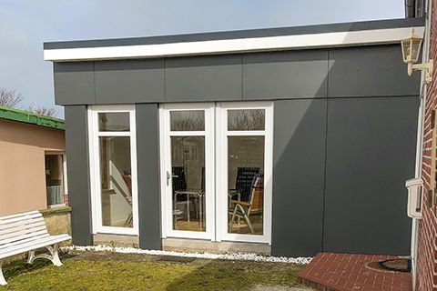 Veranda direkt am Haus